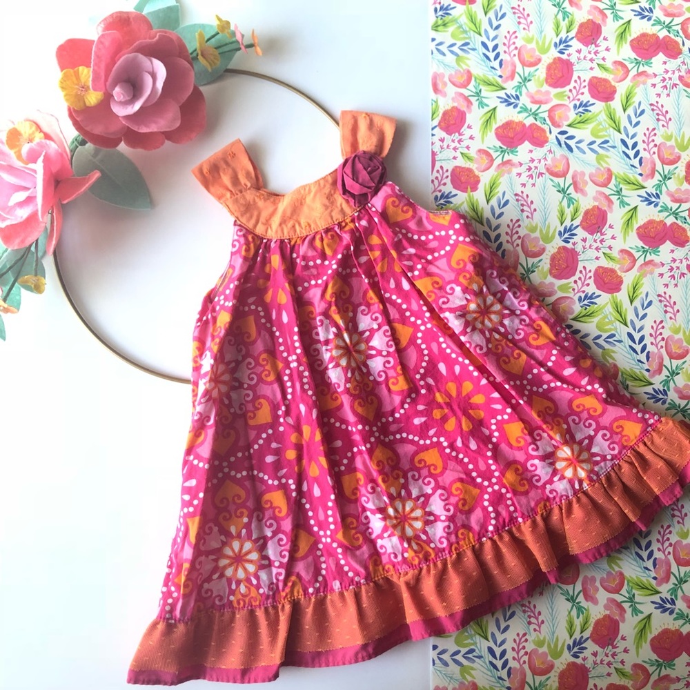 Penelope Mack paisley print ruffle dress